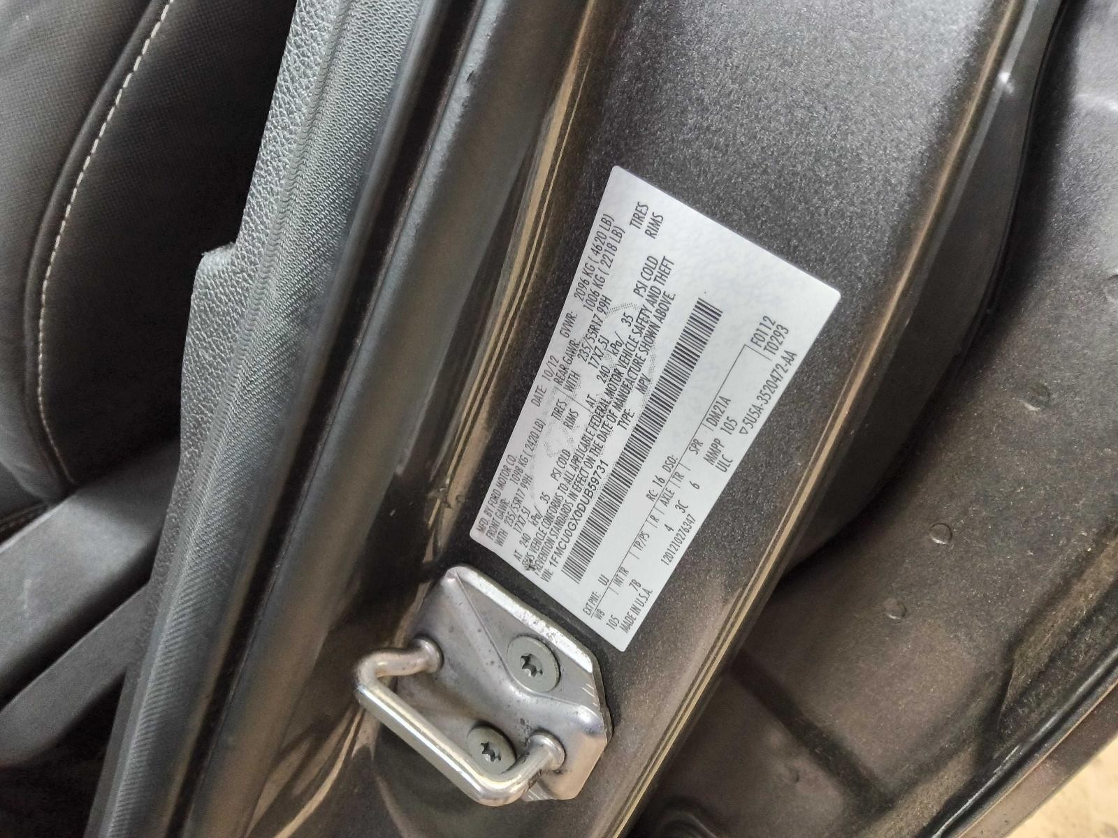 Used Battery Tray fits: 2013 Ford Escape Grade A