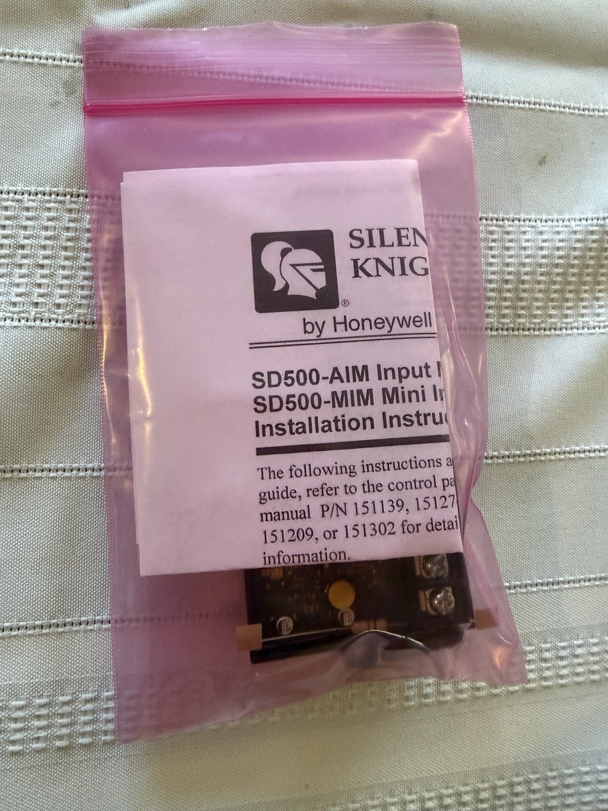 SILENT KNIGHT SD500-MIM Addressable Mini Input Module SD500MIM (60+ AVAILABLE)