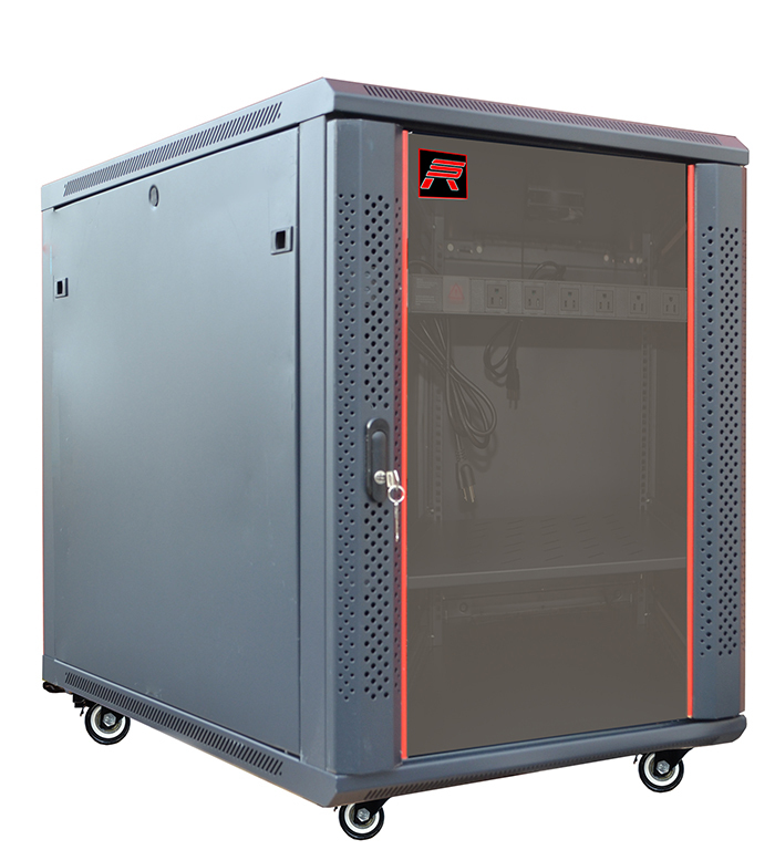12U 35" Deep Server IT Network Enclosure Rack Cabinet FITS MOST SERVER EQUIPMENT