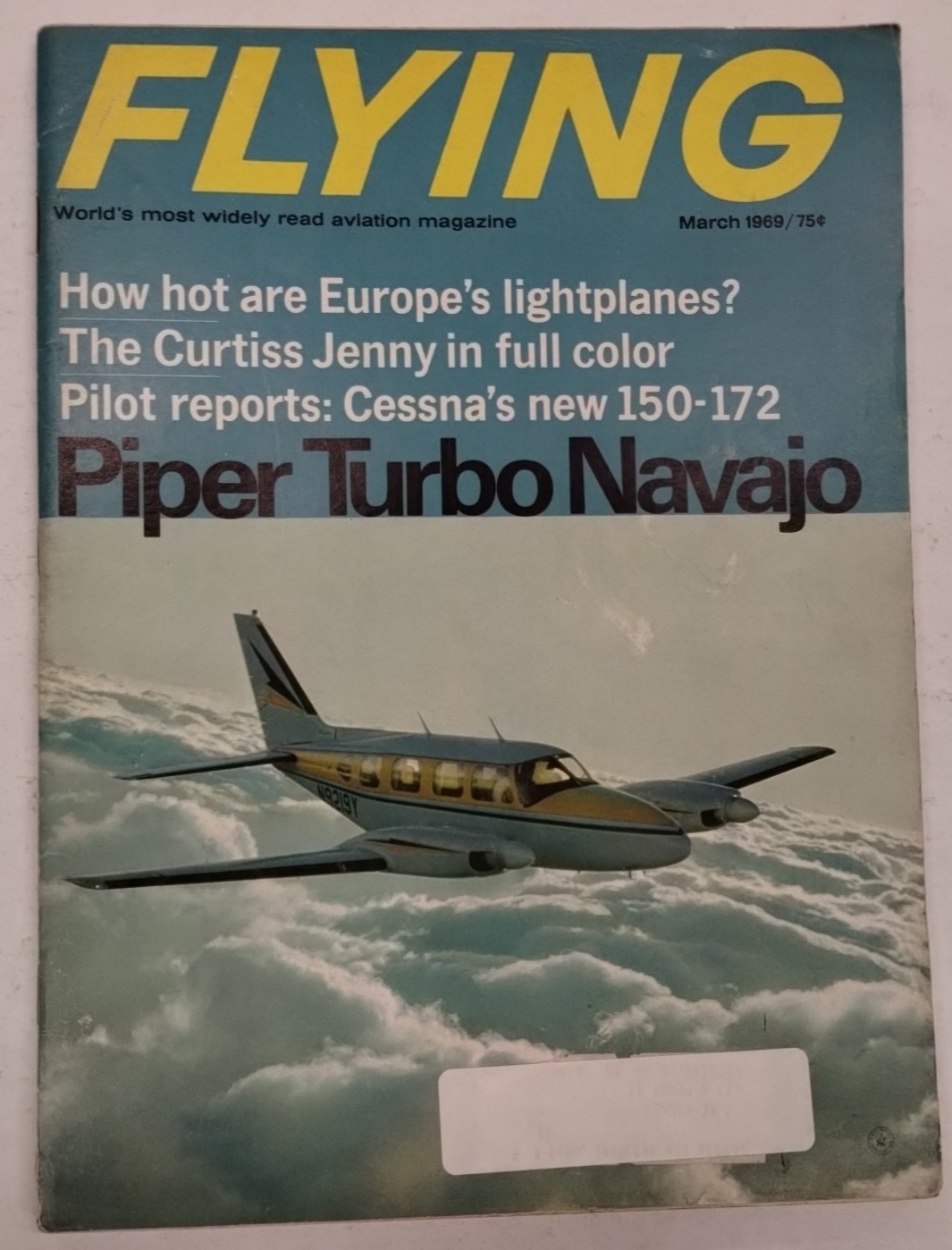 Flying Magazine March 1969/Volume 84/Number 3-Original
