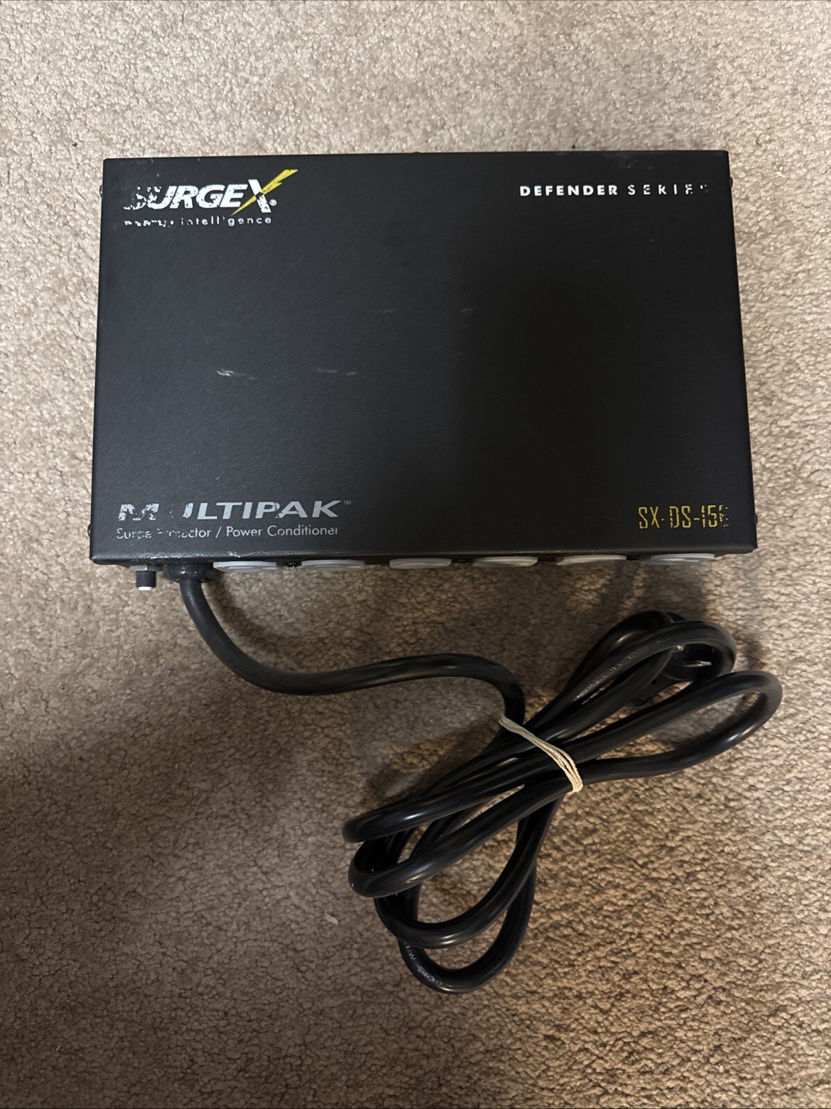 SurgeX Defender SX-DS-156 MultiPak 120V/15A 6 Outlet Surge Protector/Conditioner