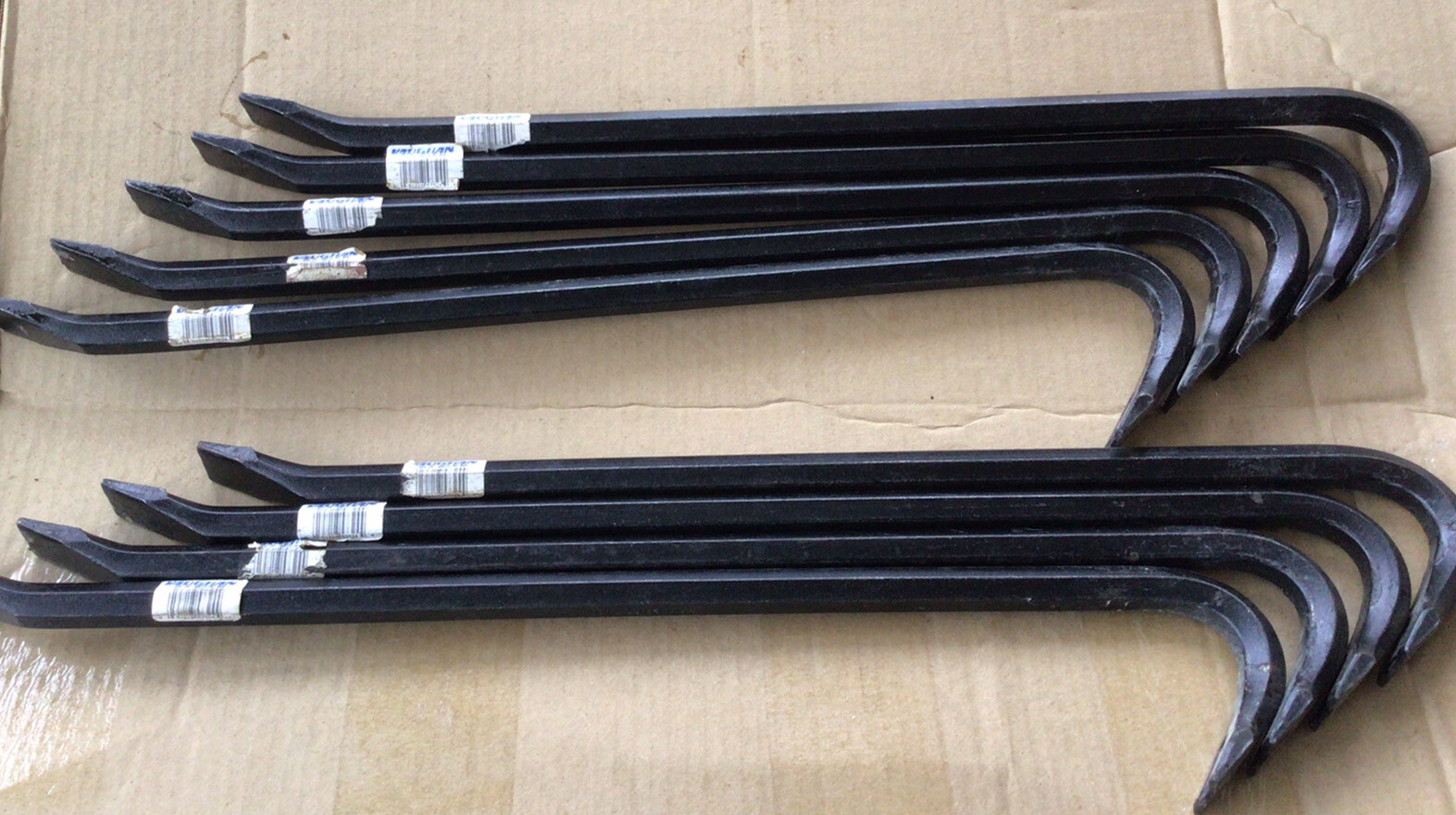 VAUGHAN 324 3/4" x 24" Forged Steel Claw x Chisel Gooseneck Wrecking Bar NEW USA