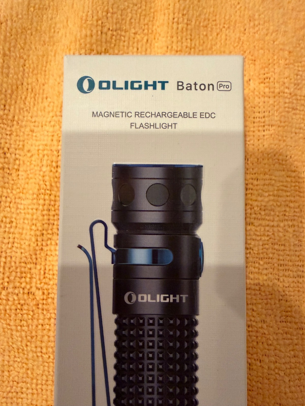 OLIGHT BATON PRO BACK TO THE ORIGINAL. NEW UNUSED