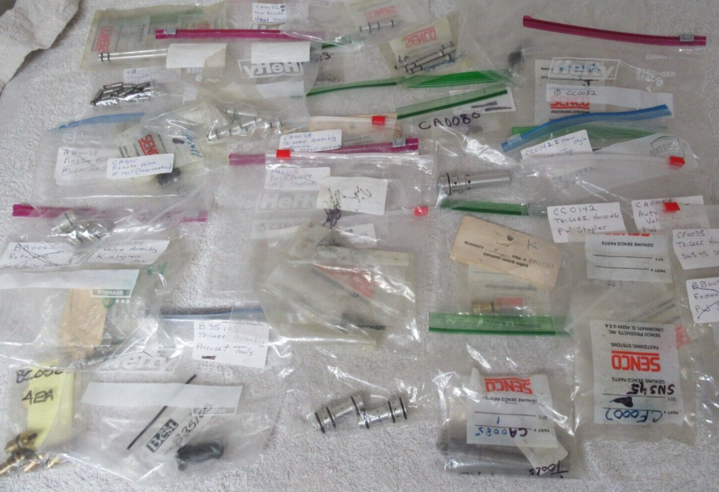 SENCO Trigger Valve, Valve Core, Remote Valve/ Housing-OEM NOS You Choose by MPN