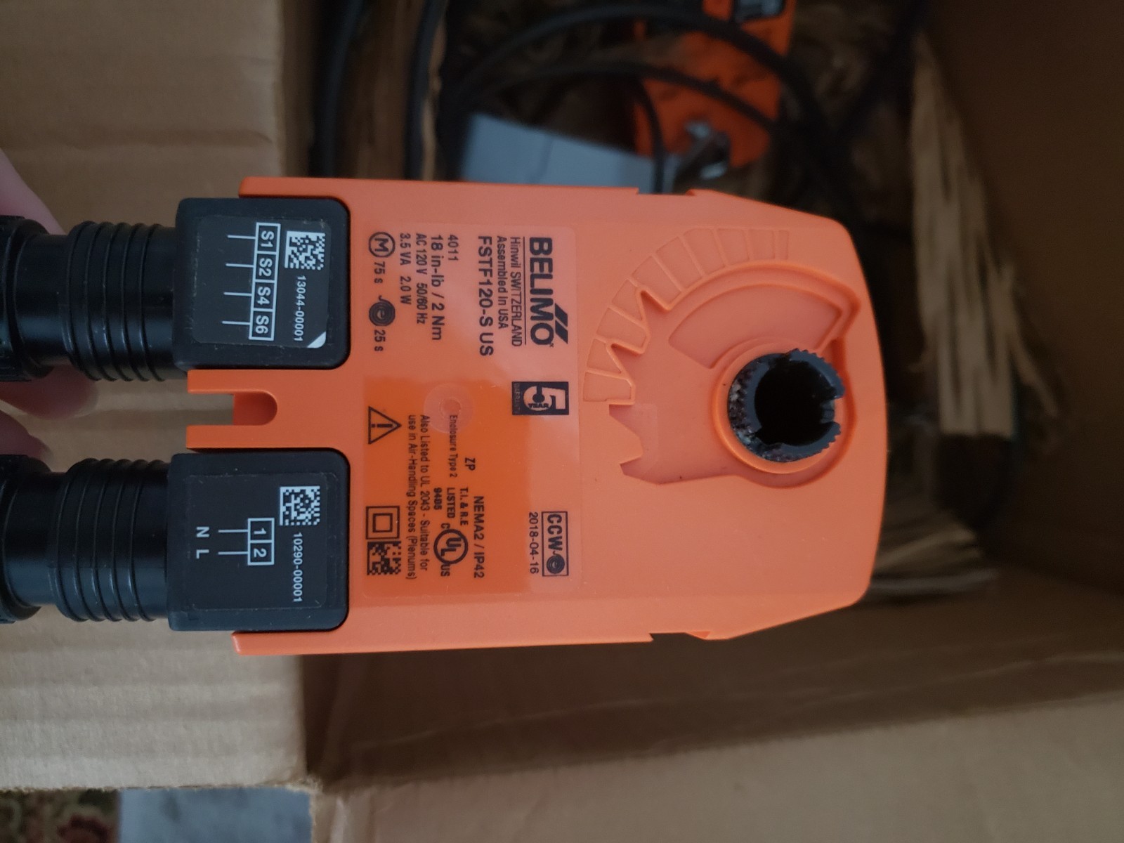 Belimo FSTF120-S US Actuator