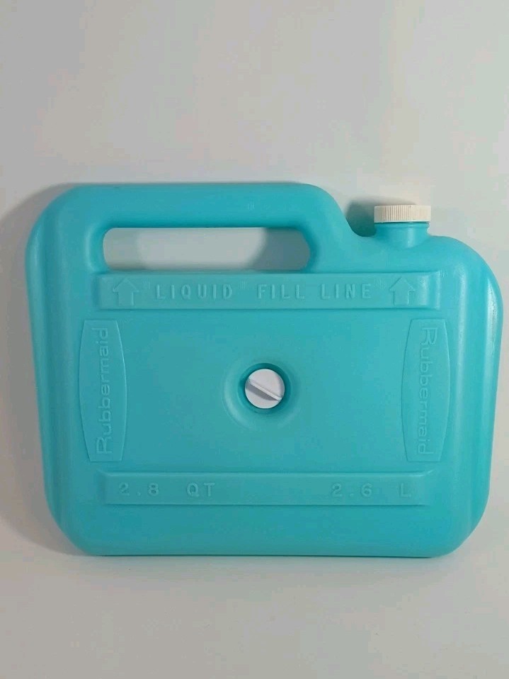 Rubbermaid Gott Screw-In Refreeze Bottle #8283 Cooler Ice Pack for Cooler 2.8 Qt