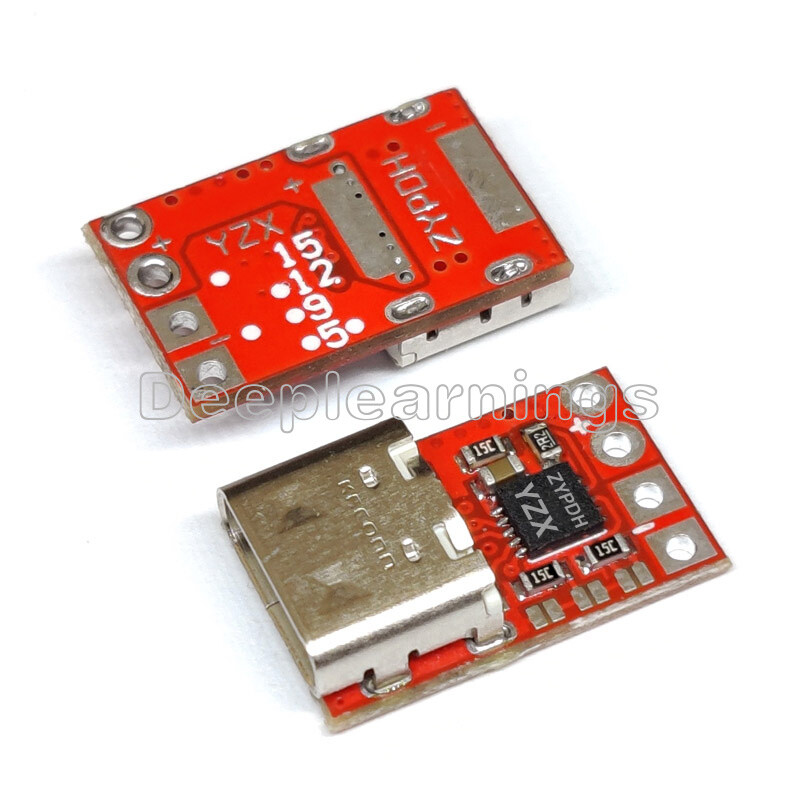 Type-C USB Mini PD2.0 3.0 to DC Decoy Fast Charge Trigger Poller Detection Modul