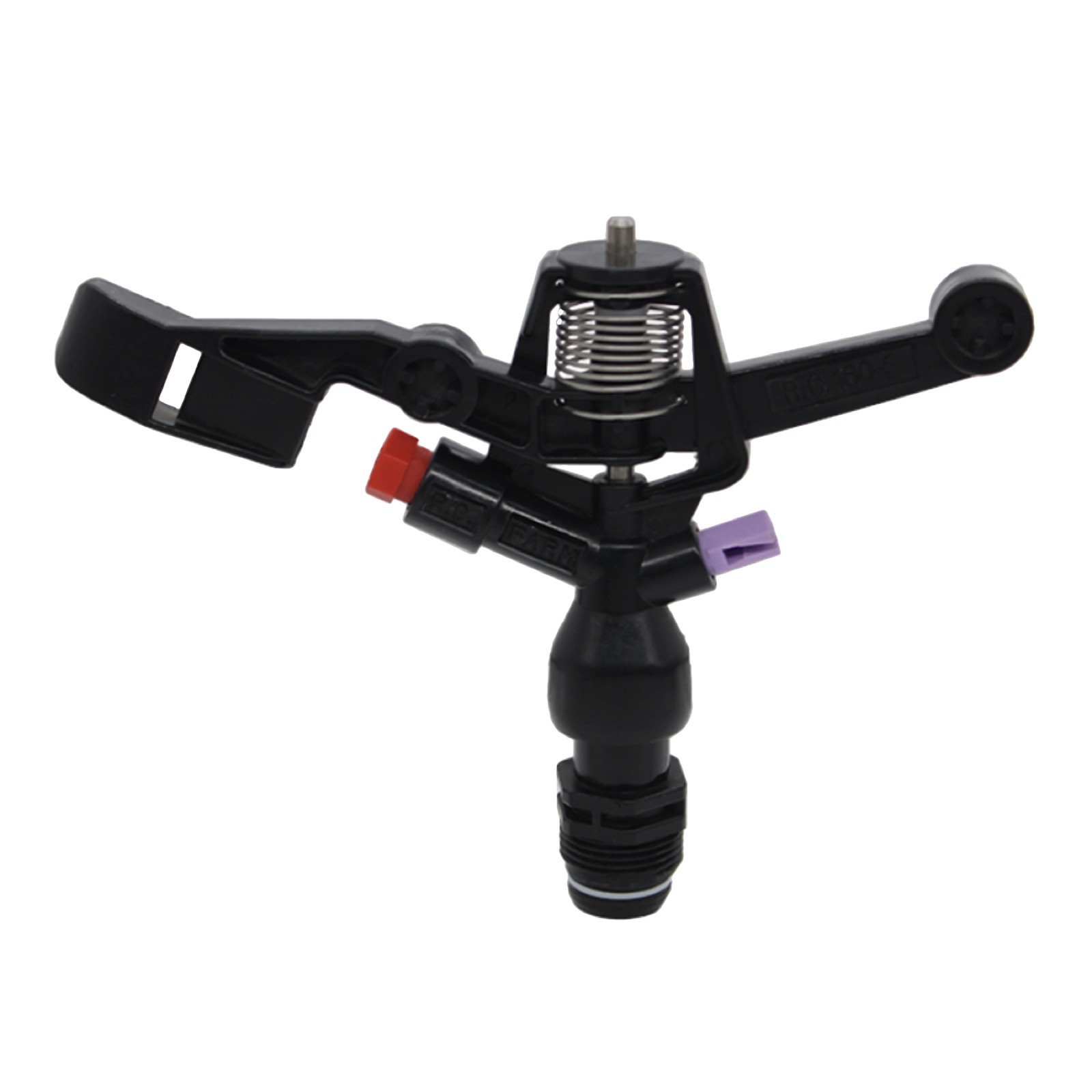 Drip Depot Full Circle 3/4" Threads Impact Sprinkler with Plastic Nozzles