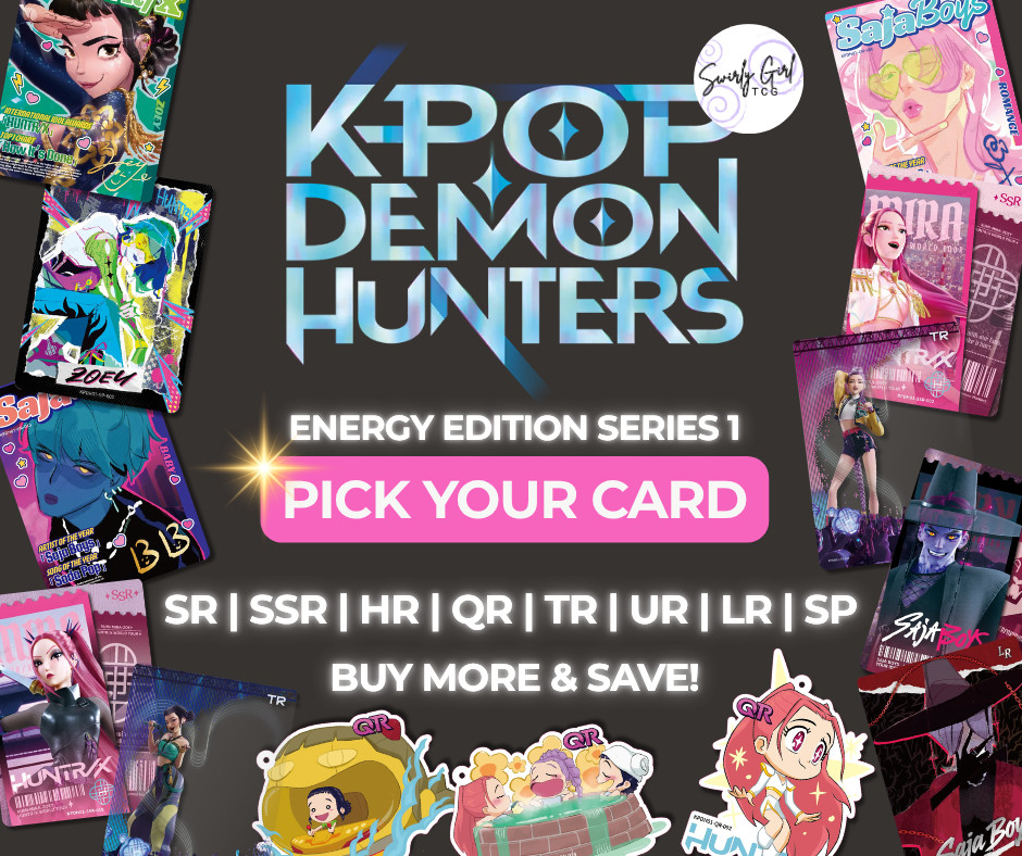 RESTOCK! KPop Demon Hunters Energy Edition Series 1 | Pick Your Card!