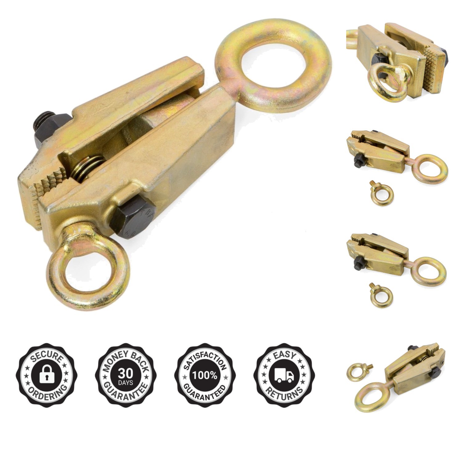 5 Ton Auto Body Clamp - Self-Tightening Tool for Collision Repair & Bodywork