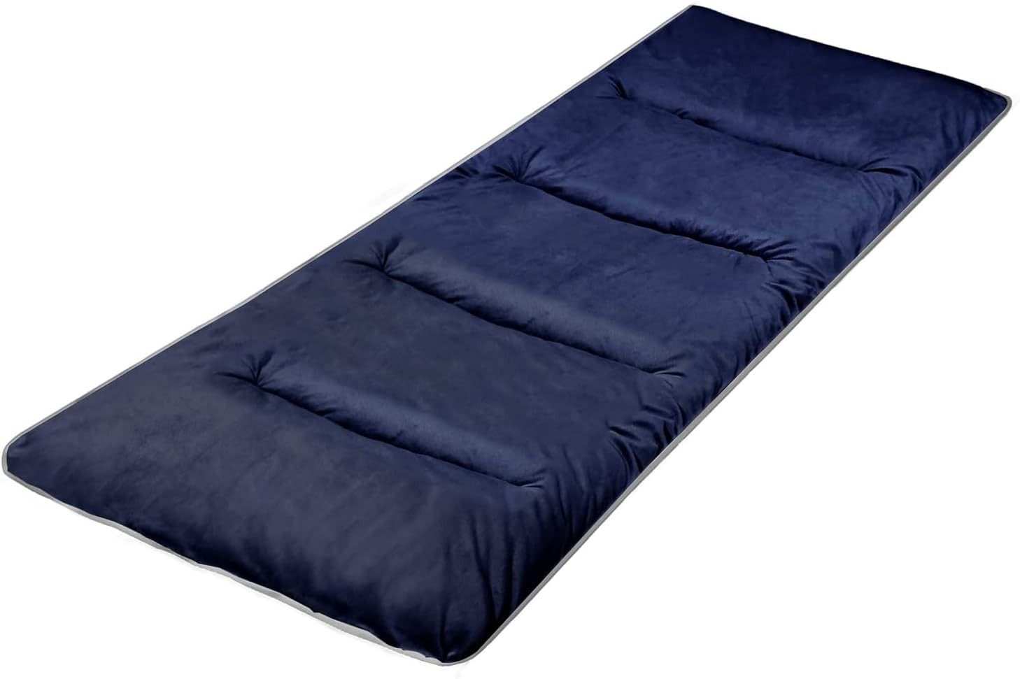 LITA XL Cot Pads for Camping, Soft Comfortable Cotton 72"x26", Navy Blue
