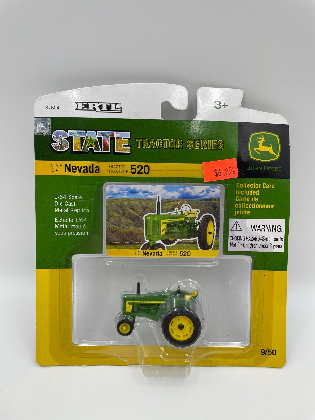1/64 New Hampshire John Deere 620 State Tractor Series Edition