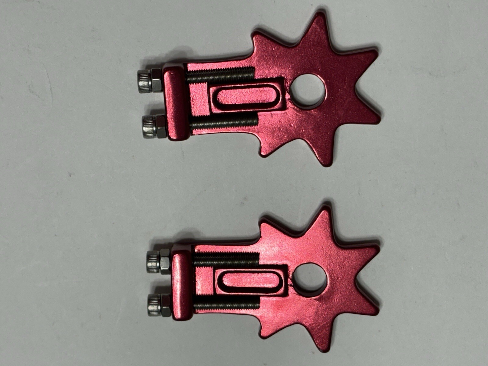 PRO BMX CHAIN TENSIONER ADJUSTER NOS RED OLD SCHOOL