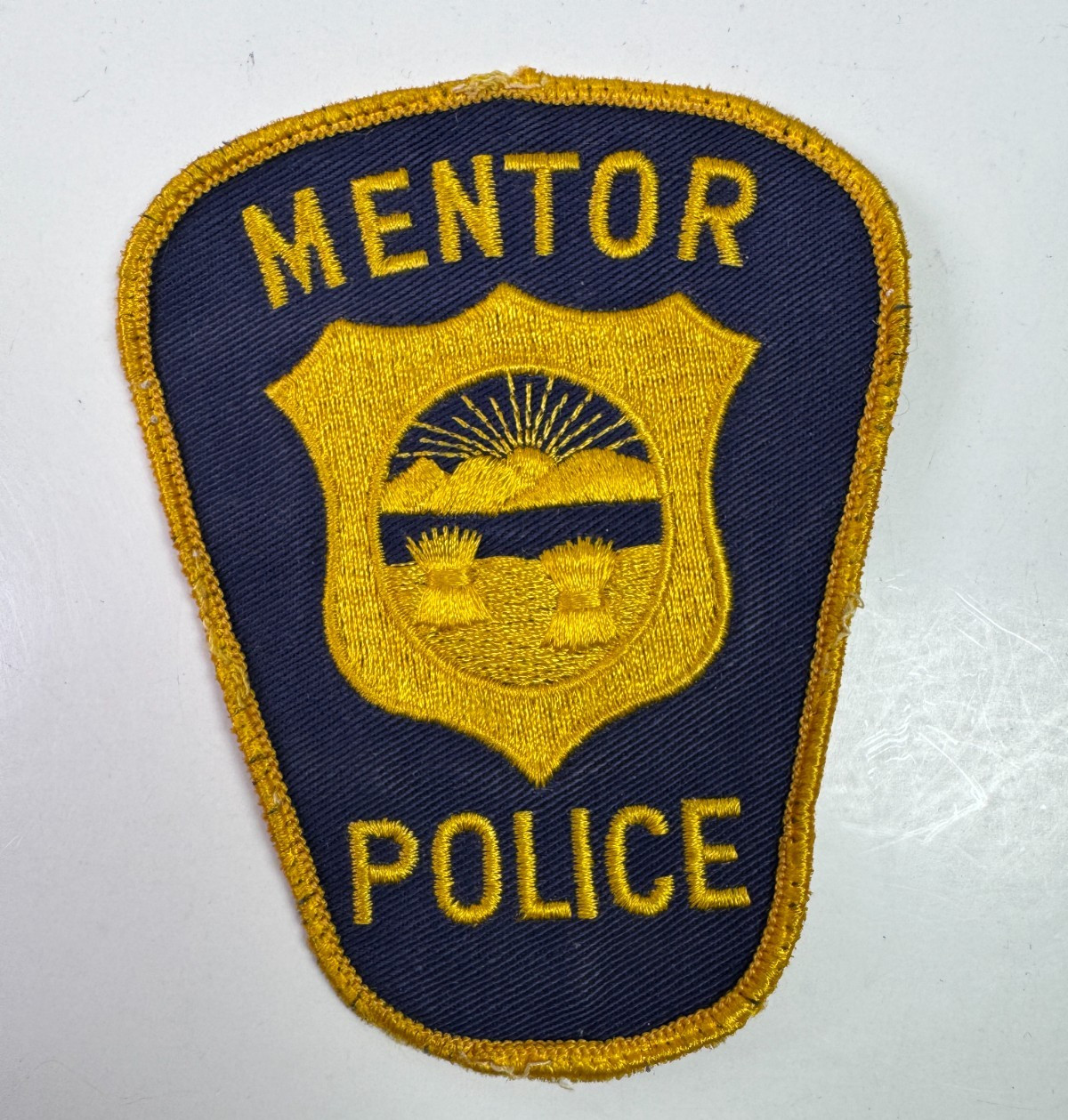 Mentor Police Ohio OH Patch CC9