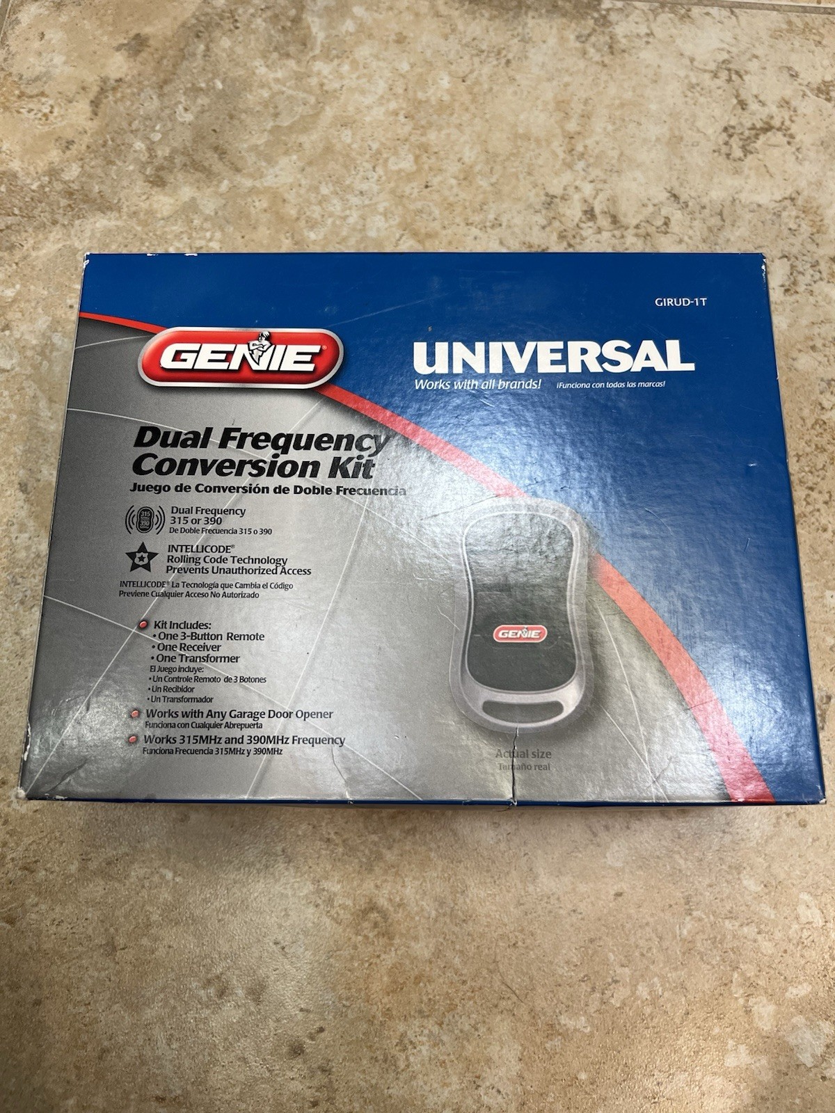 Genie Dual Frequency 315 390 MHz Conversion Kit GIRUD-IT #36359R Open Box