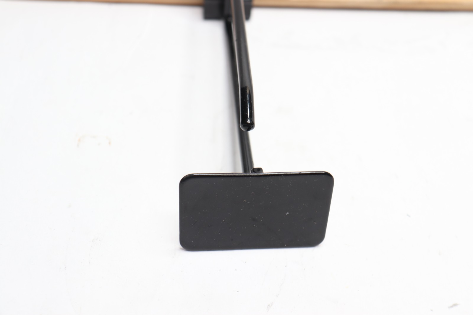 Shelf Peg with Price Plate Black 5"