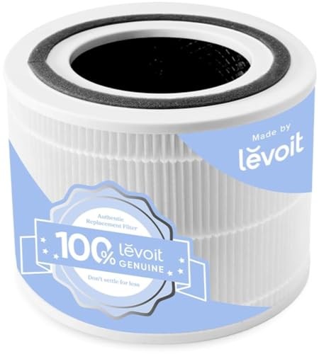 LEVOIT Core 300-P Replacement Filter, HEPA Air Purifier Filters for Smoke