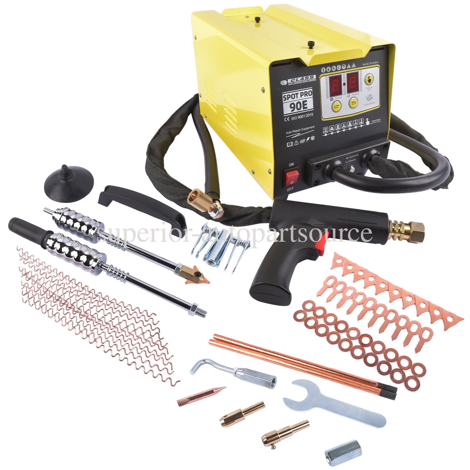 3500A Stud Welder Vehicle Panel Body Repairing 7 Models Spot Welding Machine 3KW