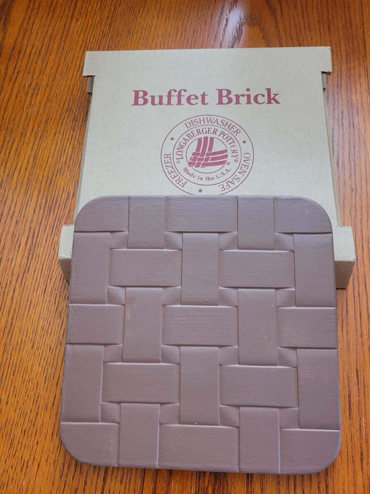 NEW Longaberger Buffet Brick