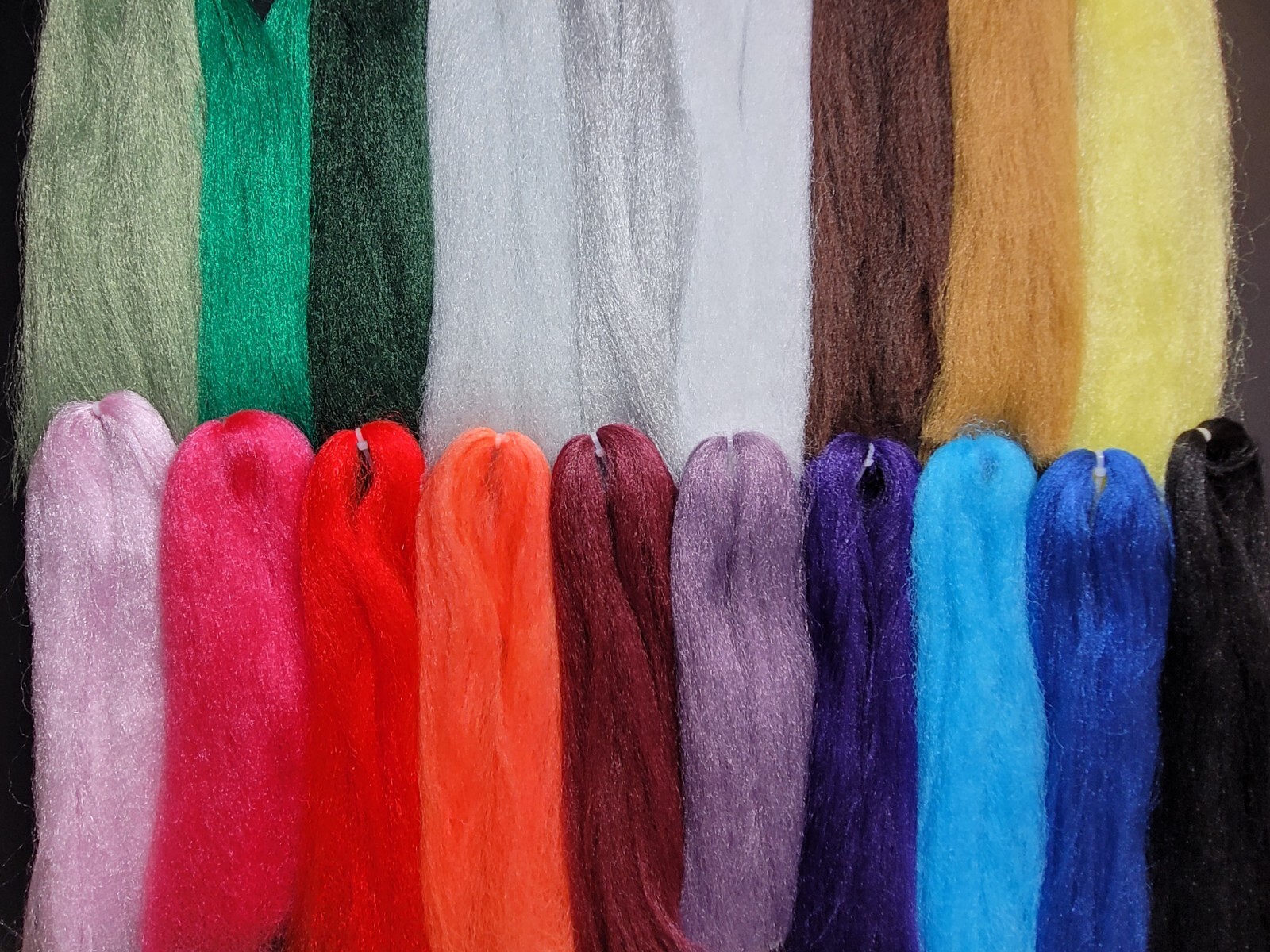 SEA FIBERS - Saltwater - Streamer - Baitfish - Fly Tying Materials - 21 COLORS