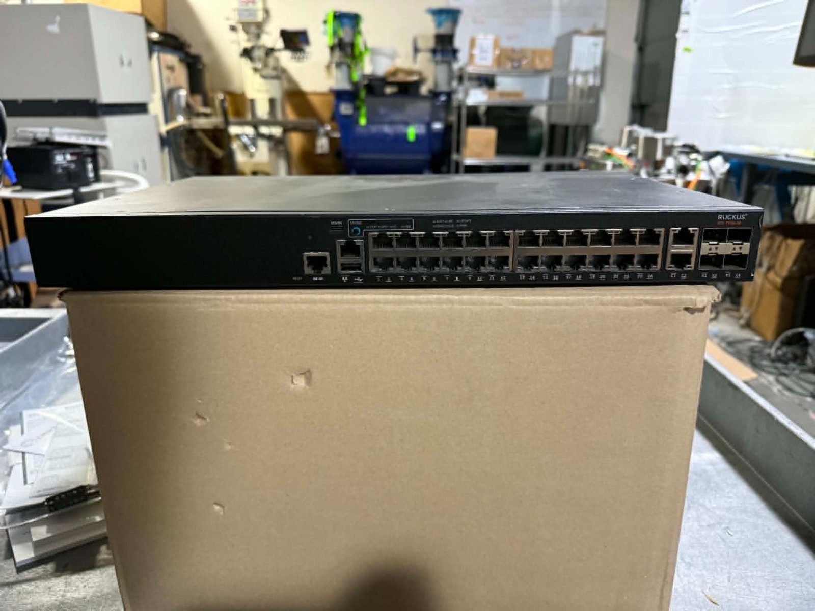 RUCKUS ICX 7150-24 4X1G 24 RJ45 4 SPF Port 1GBs Ethernet Network Switch