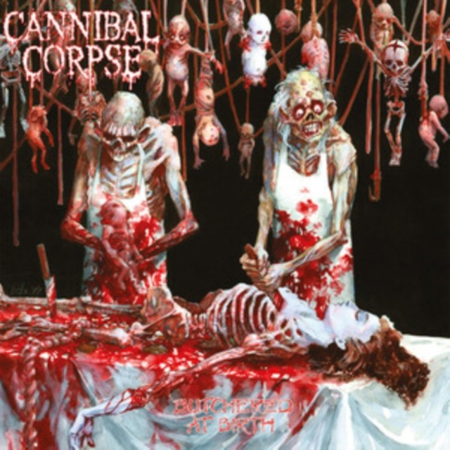 Butchered At Birth (white W/ Red Splatter Vinyl)