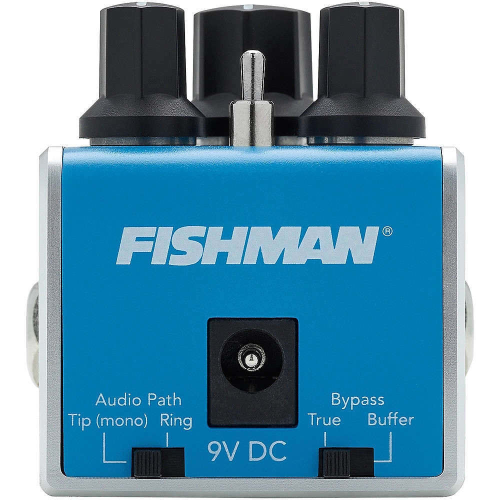 Fishman AFX EchoBack Mini Delay Effects Pedal Light Blue