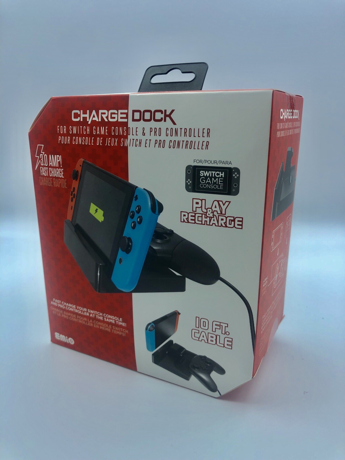 Nintendo Switch Console And Pro Controller Charging Dock EMiO