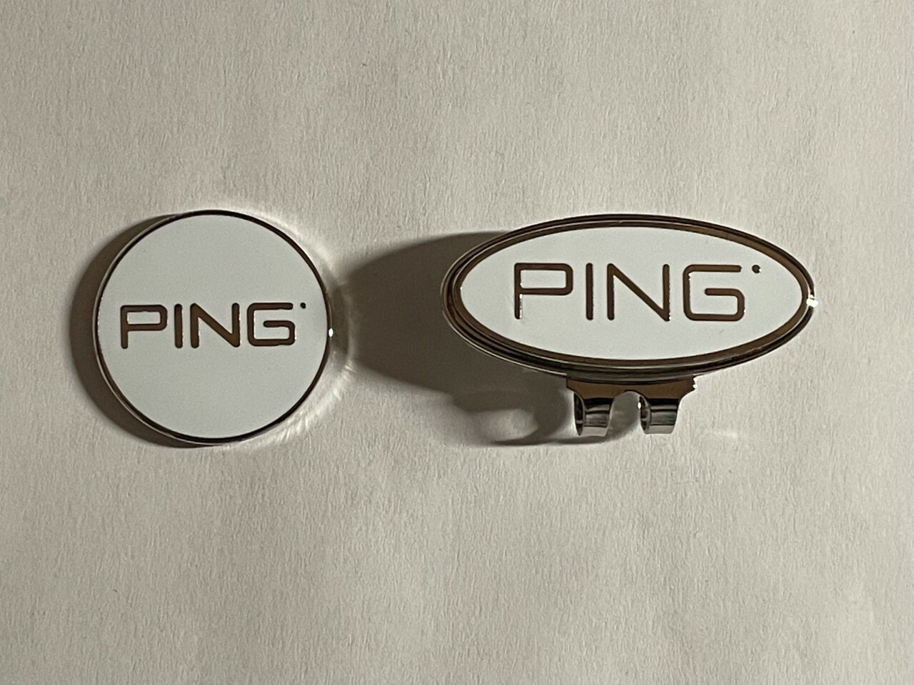 (1) Karsten PING Magnet Coin Golf Marker W/BONUS PING HAT CLIP - A Great Deal!