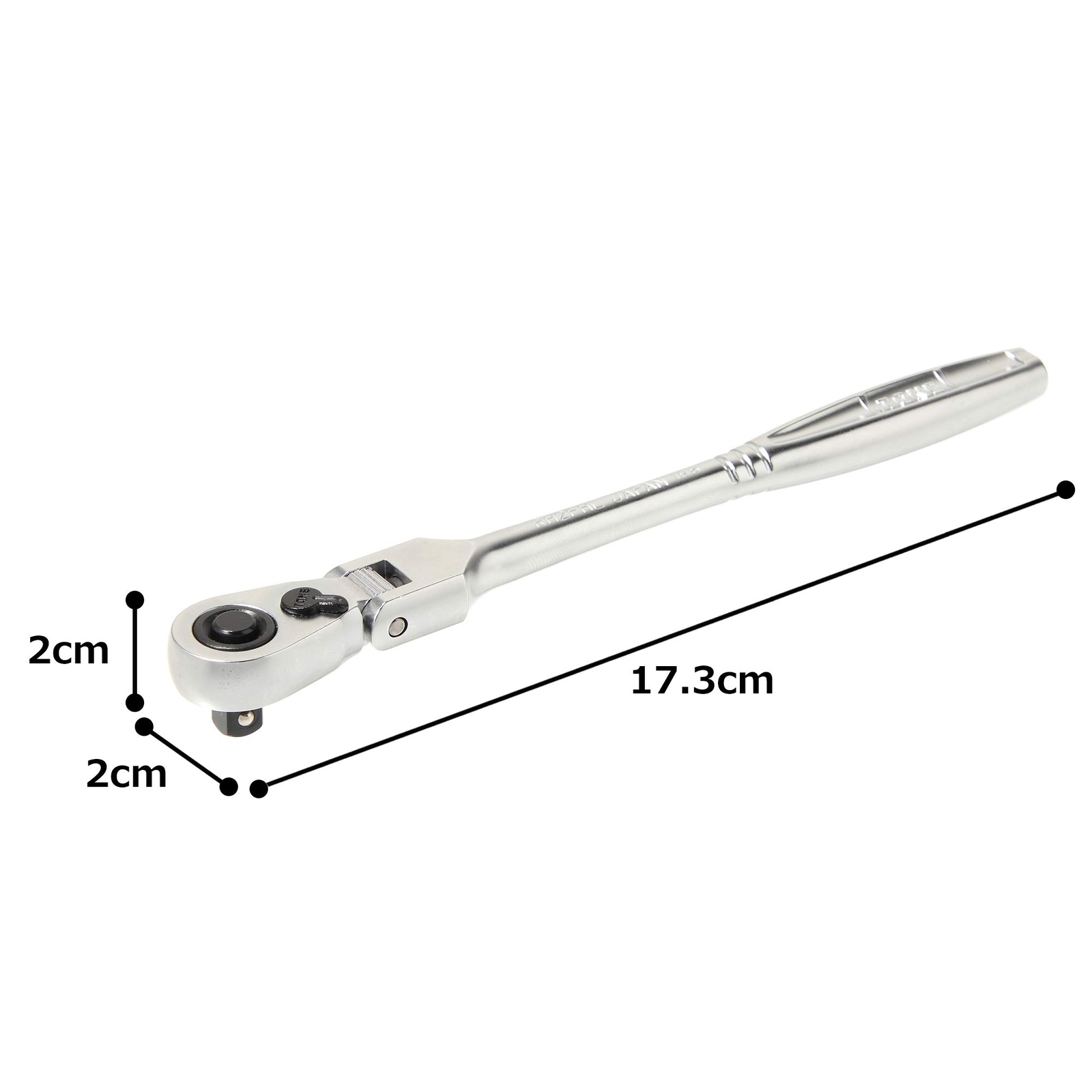 Long Ratchet Handle Flex Head socket Hold Type Rh2fhl 1/4" Inch Dri