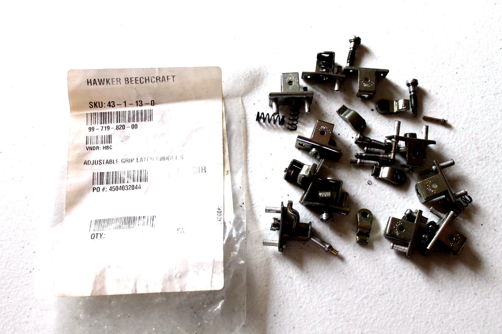 SOUTHCO Adjustable Grip Latches, Midget 43-1-13-0
