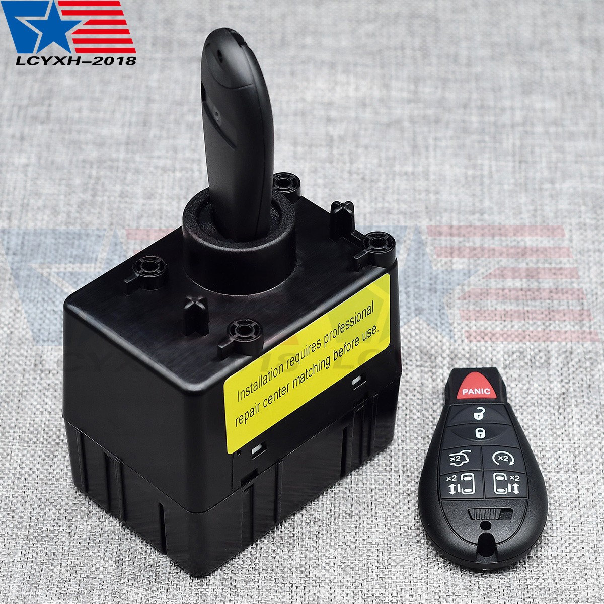 Ignition Switch Node Module &Key For Chrysler Dodge Jeep 68210150AB CBTTP577AB