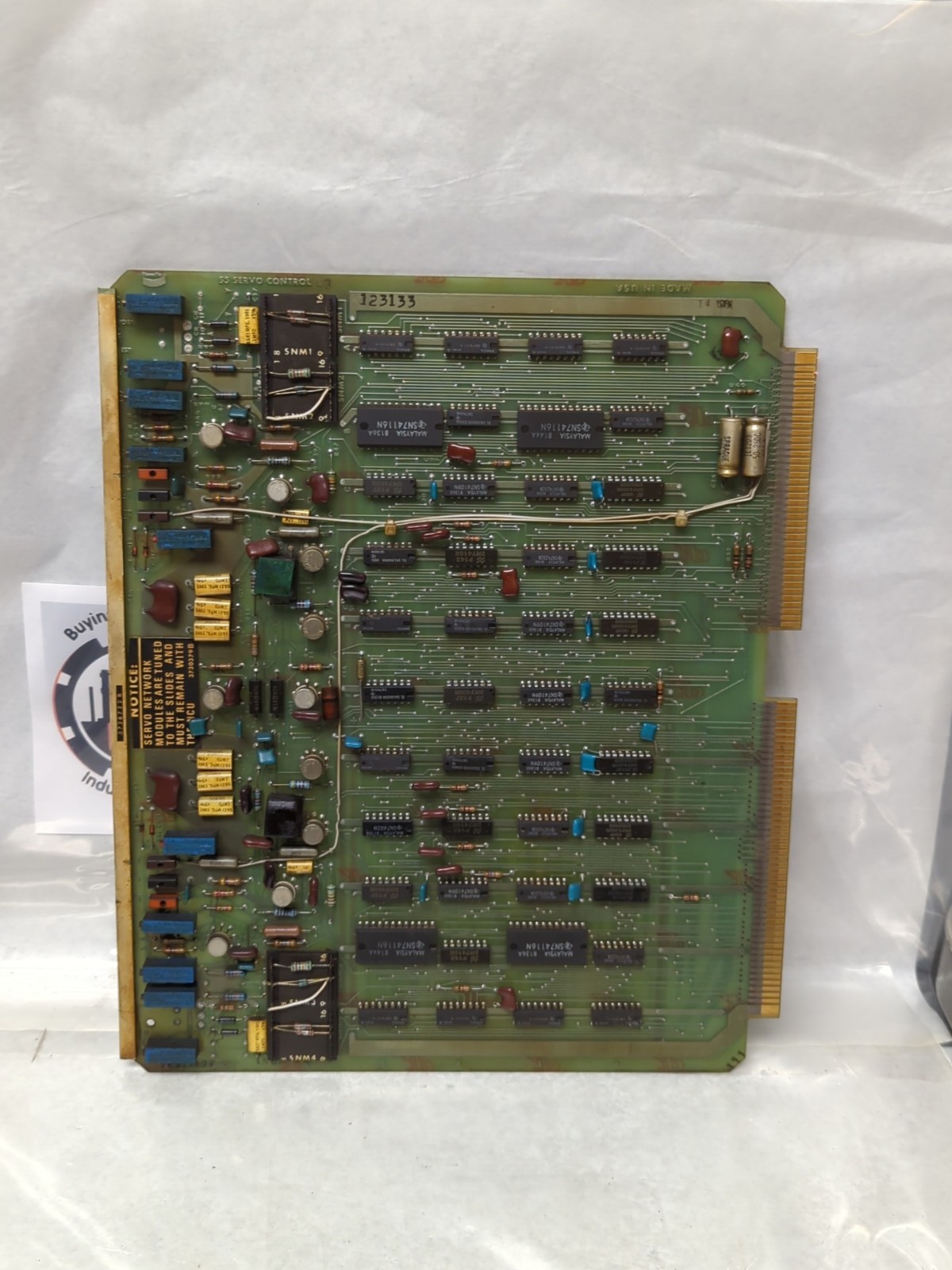 BENDIX,3733282F,S5 SERVO CONTROL CIRCUIT BOARD PRE-OWNED