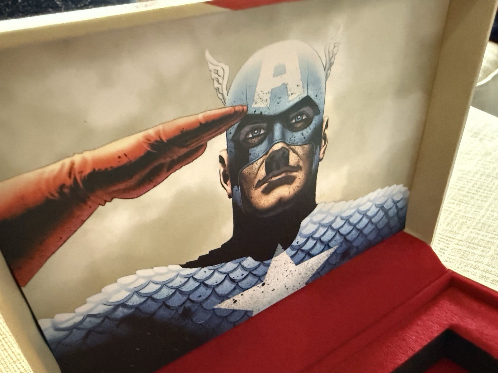 2026 Topps Brooklyn Collection 2025 Captain America Really Nice EMPTY BOX