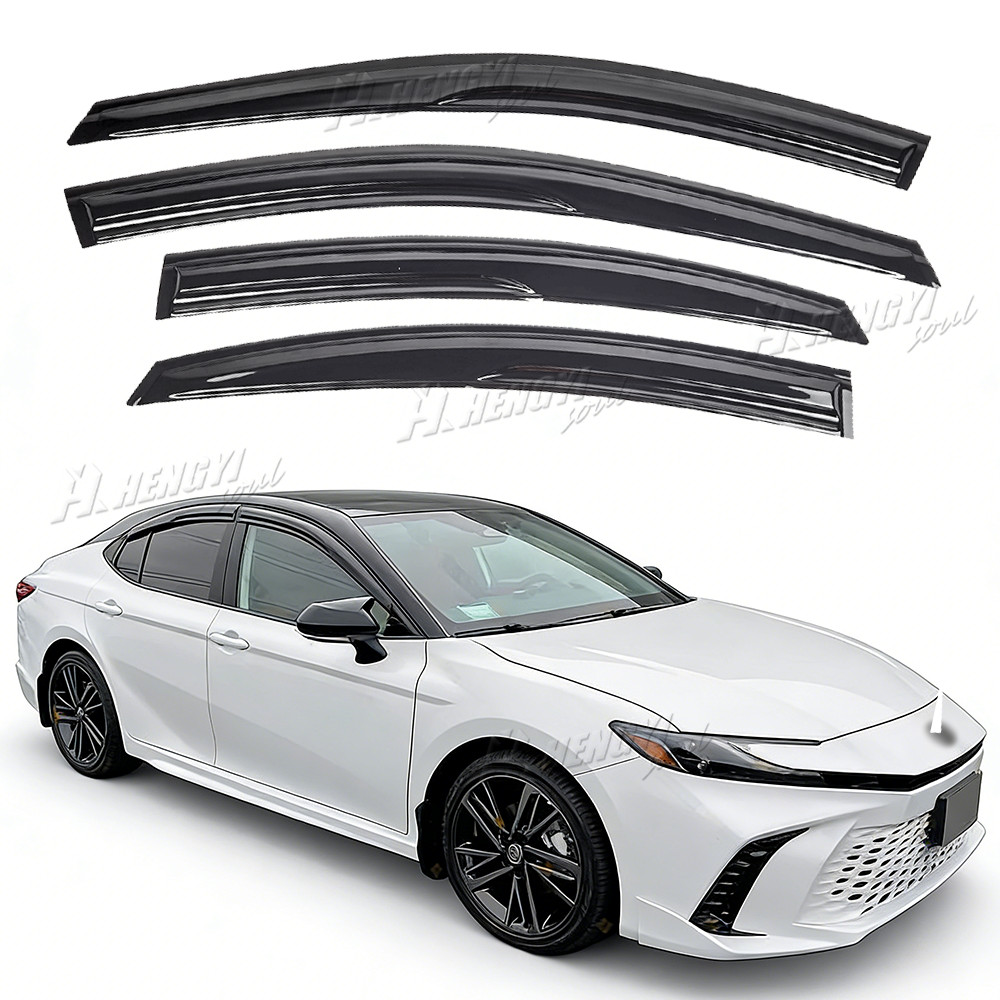 For Toyota Camry 2025+ Rain Guard Window Visors Wind Deflectors JDM Mugen Style