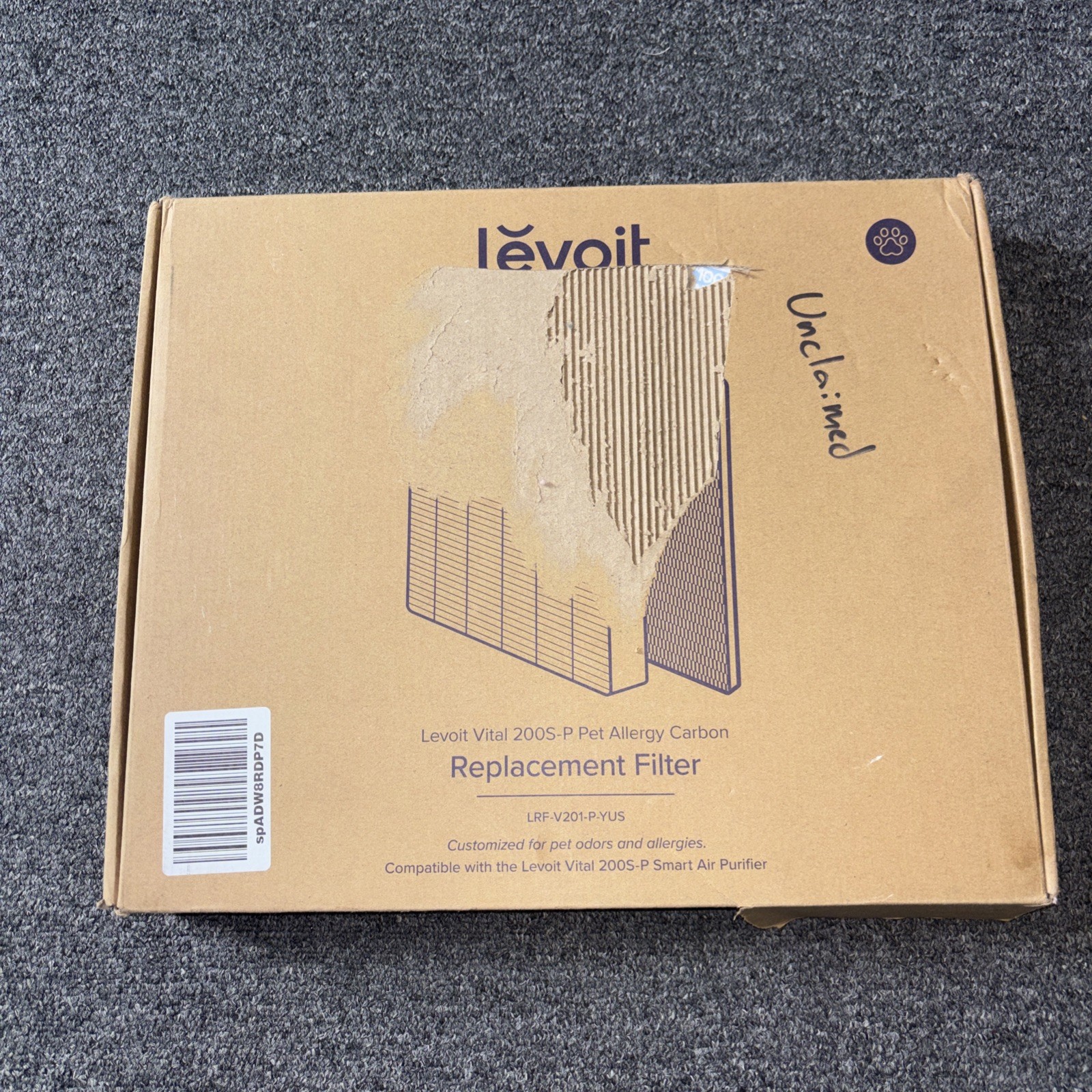Levoit Vital 100S True HEPA+smoke remover carbon Replacement filter LRF-V102-BUS