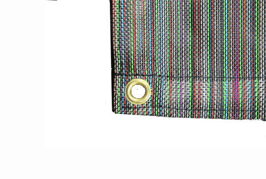10'x16' 10oz Multi Mesh Tarp PVC Coated Poly Shade ROLL-OFF