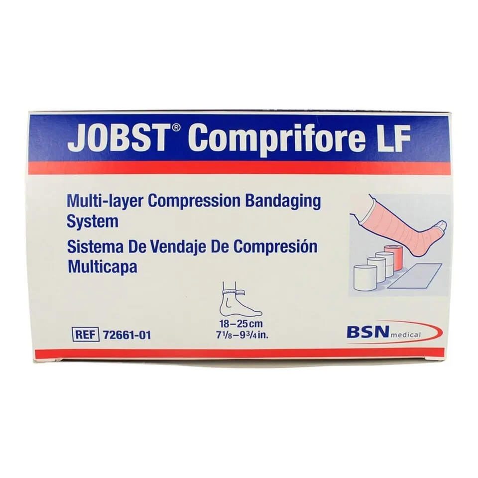 4 Layer Compression Bandage System JOBST Comprifore LF 7-10" 1 Box #72661-01 S12