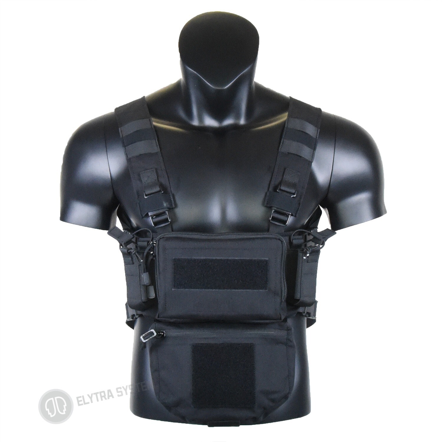 Classic D3 Style Tactical Gear Chest Rig Set with Dangler Pouch