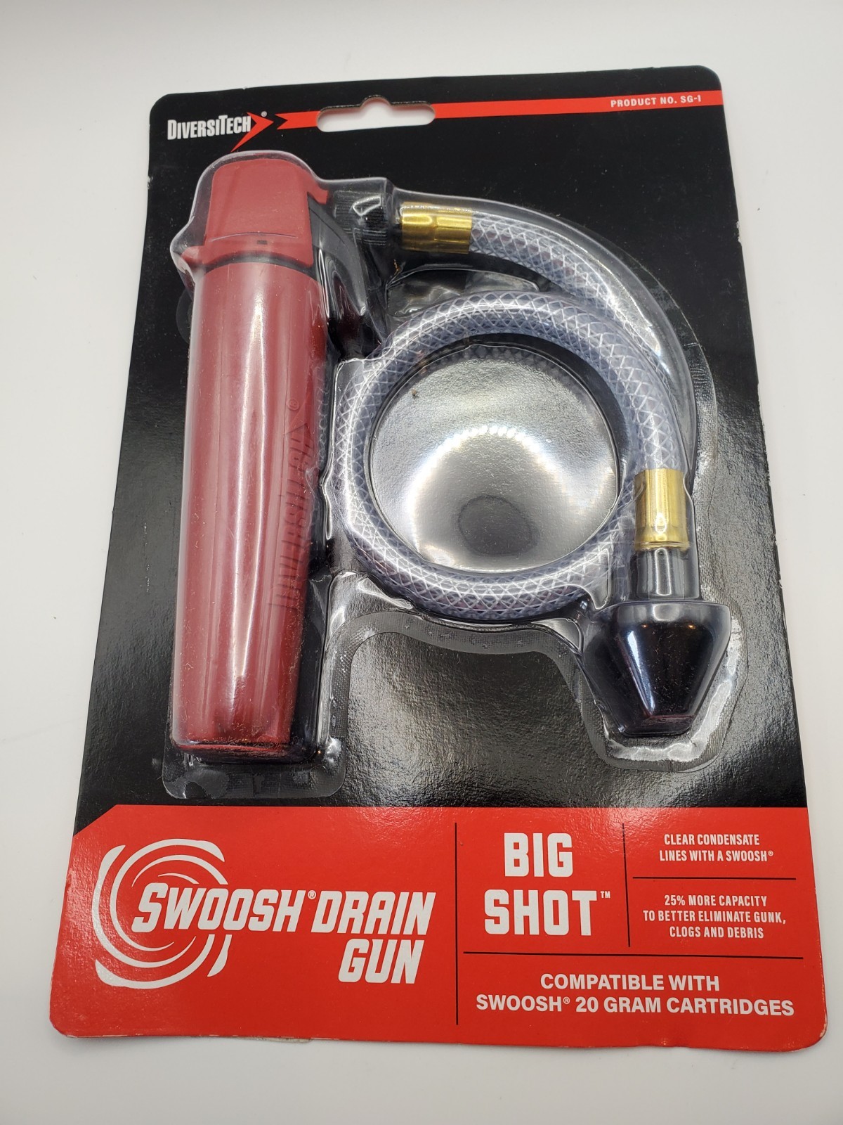 DiversiTech SG-1 Big Shot 20G Swoosh Drain Gun - NEW