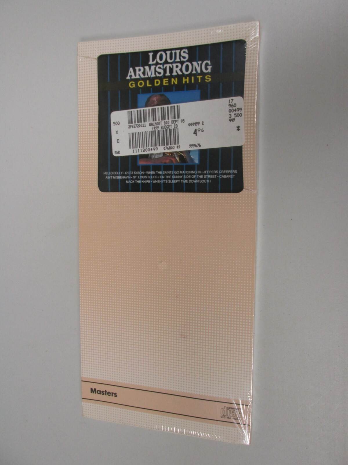 Louis Armstrong Golden Hits Jazz CD Music long box new Compact Disc