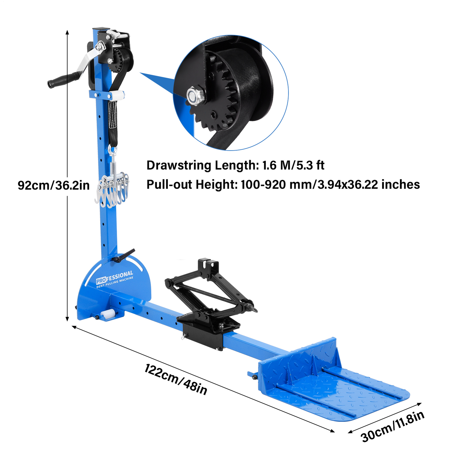 For Repair Shop Auto Body Dent Removal Tool Pulling Systems Machine Car Frame