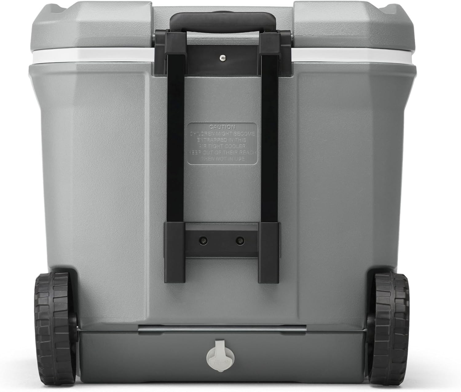 Classic 65-Quart Insulated Portable Rolling Cooler - Keeps Ice for 5 Days