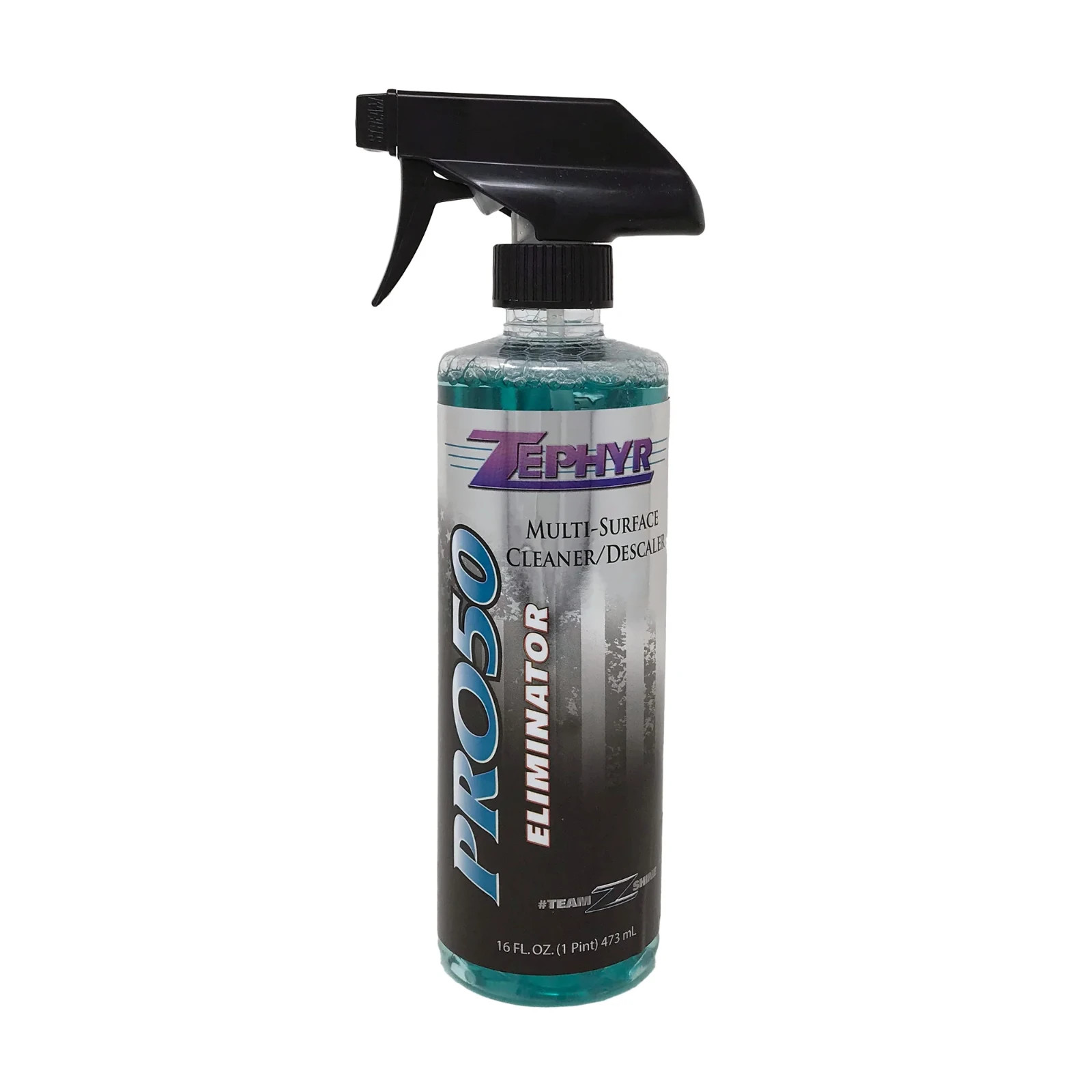 Zephyr Pro 50 Eliminator Water Spot Remover and Cleaner - 16 Oz PRO50016