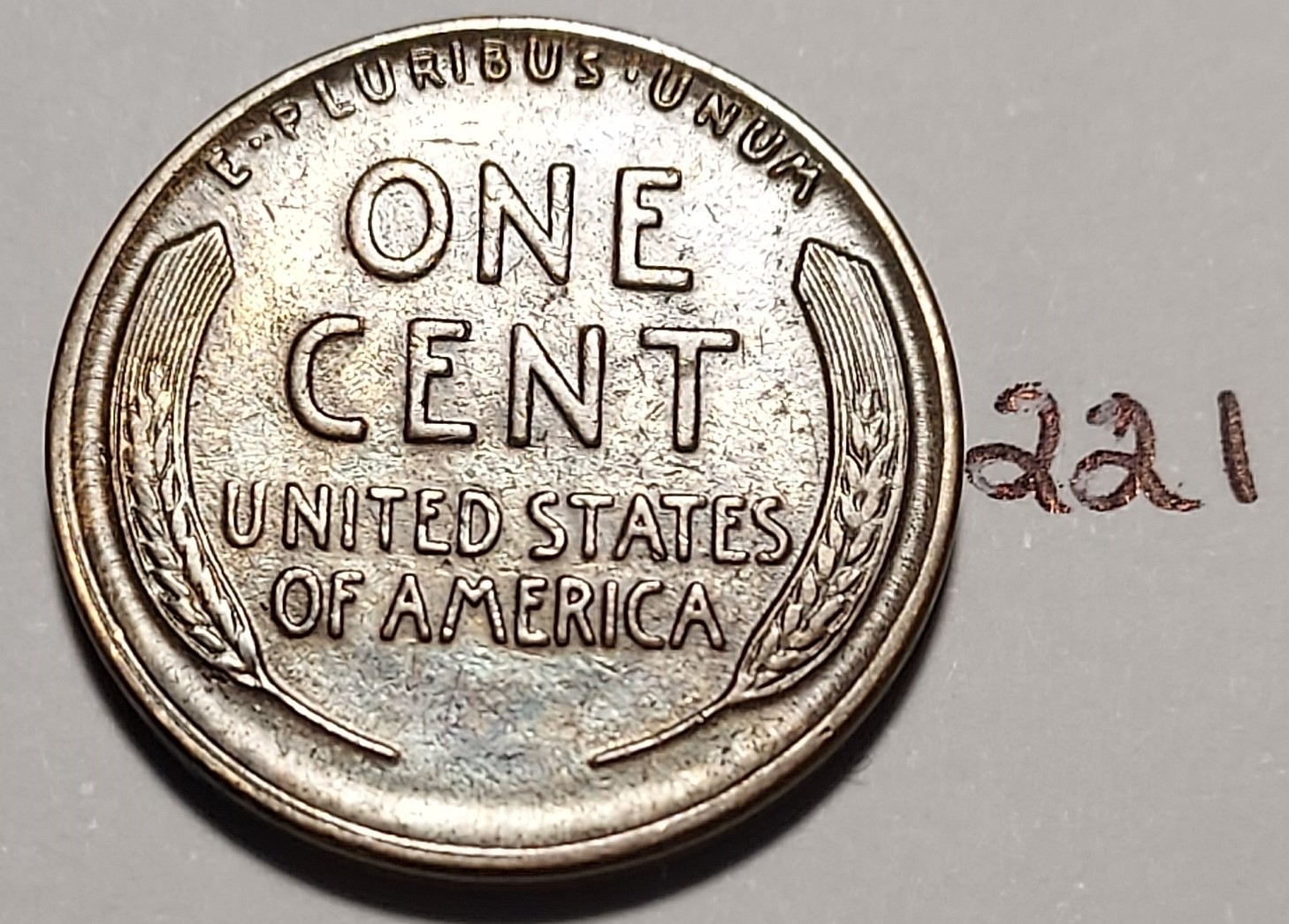 1928-D Lincoln Wheat Cent Extremely Fine #221