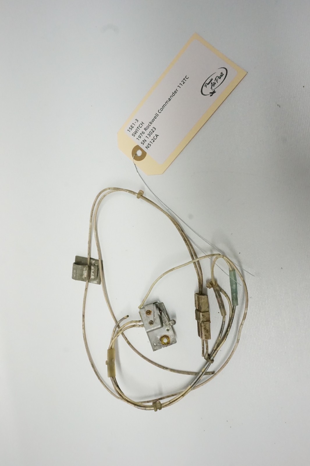 1976 Rockwell Commander 112TC Switch & Wiring, P/N: 1SE1-3