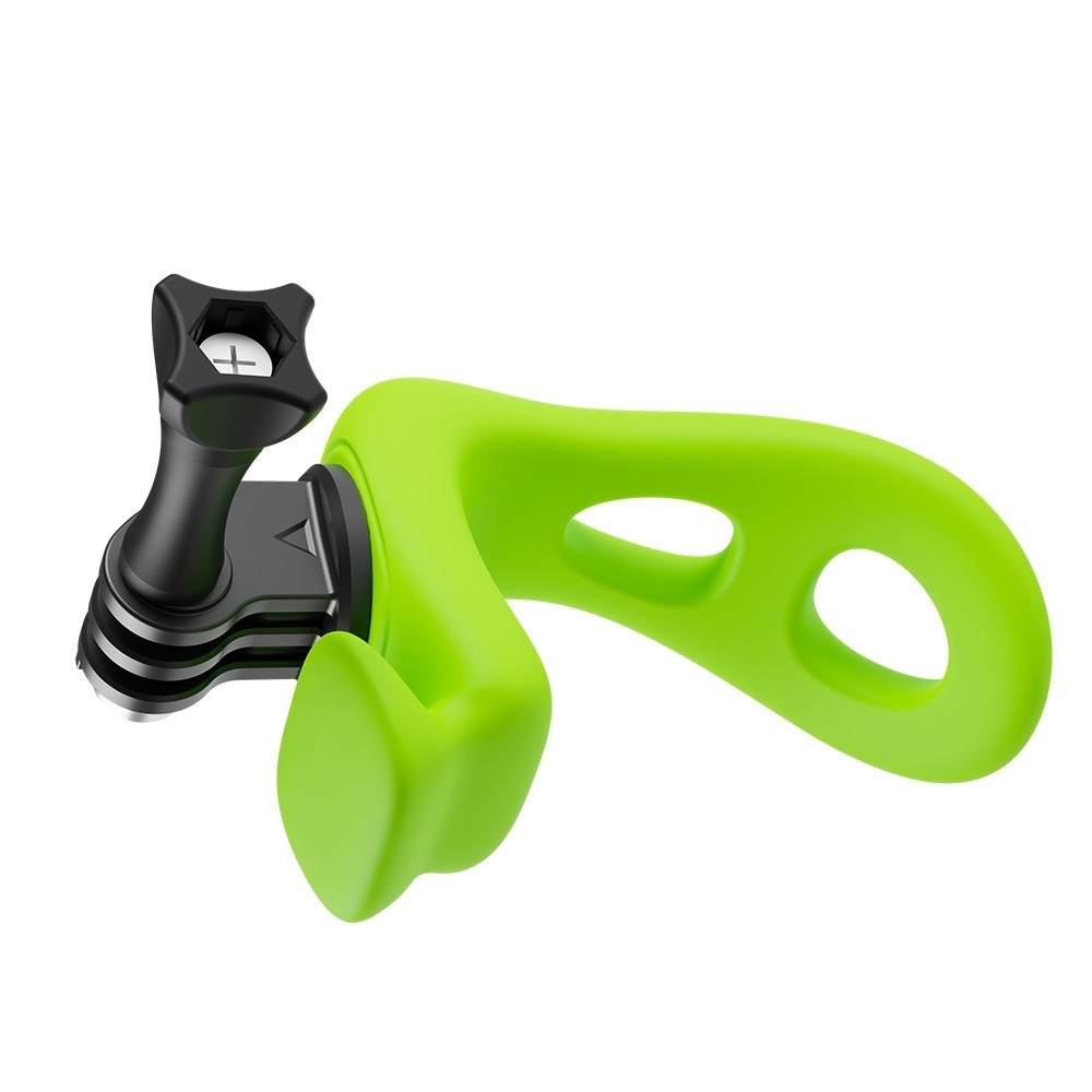 1Pc Green Flexible Mount 360° Rotation Accessory For Gopro/DJI Action Camera aa