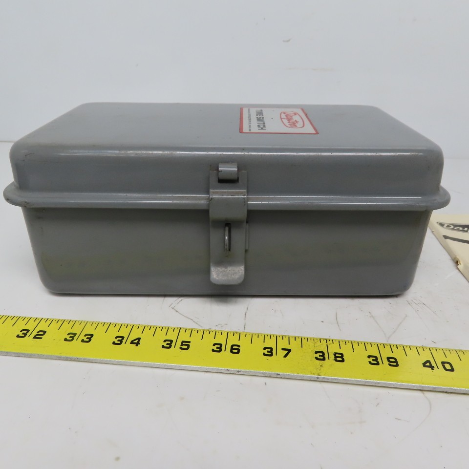 Dayton 2A206 Program Timer Switch Relay W/14 Day Skipper Mechanism 240V 25A 2HP