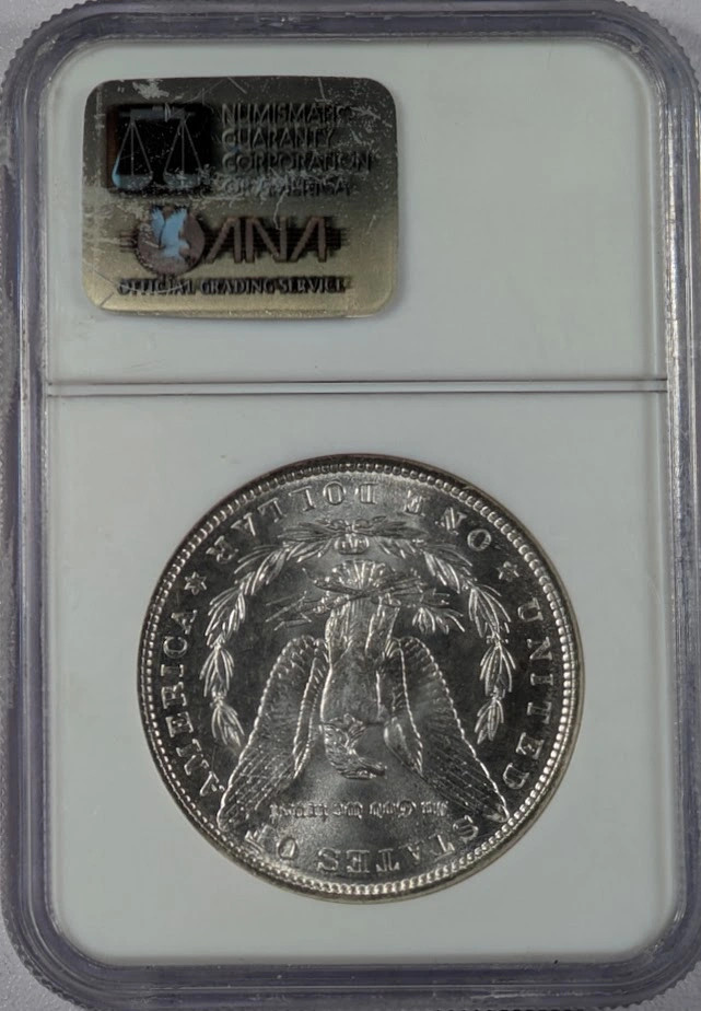 1886 Morgan Silver Dollar NGC MS-64