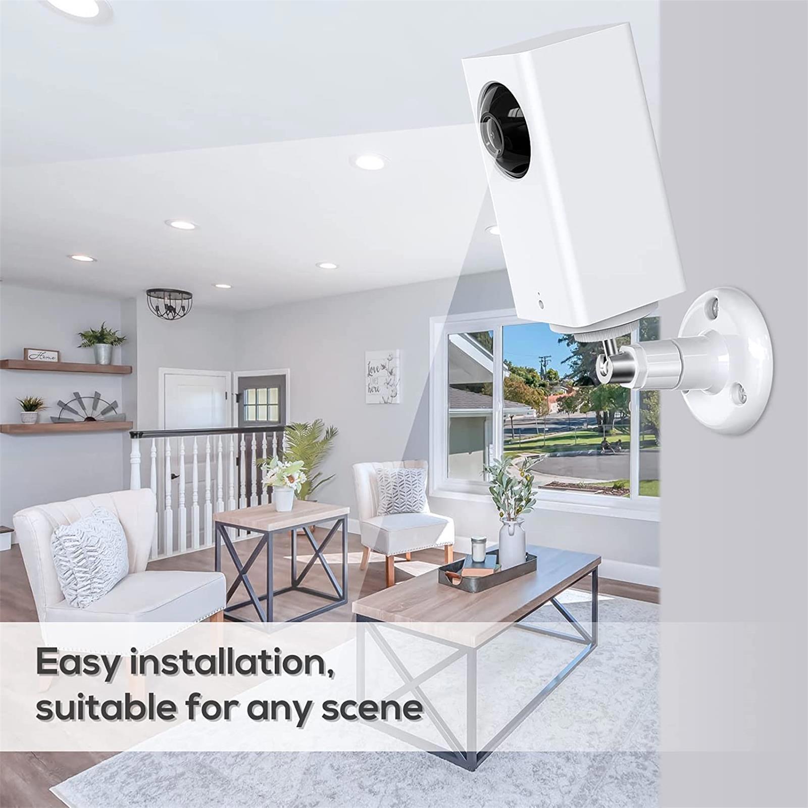 Security Camera Wall Mount Bracket Holder Stand For Arlo Pro/Wyze Cam Pan System